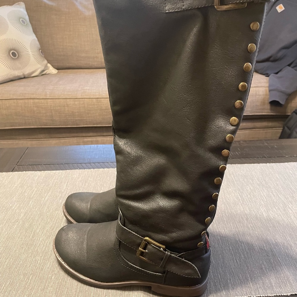 Knee high boots